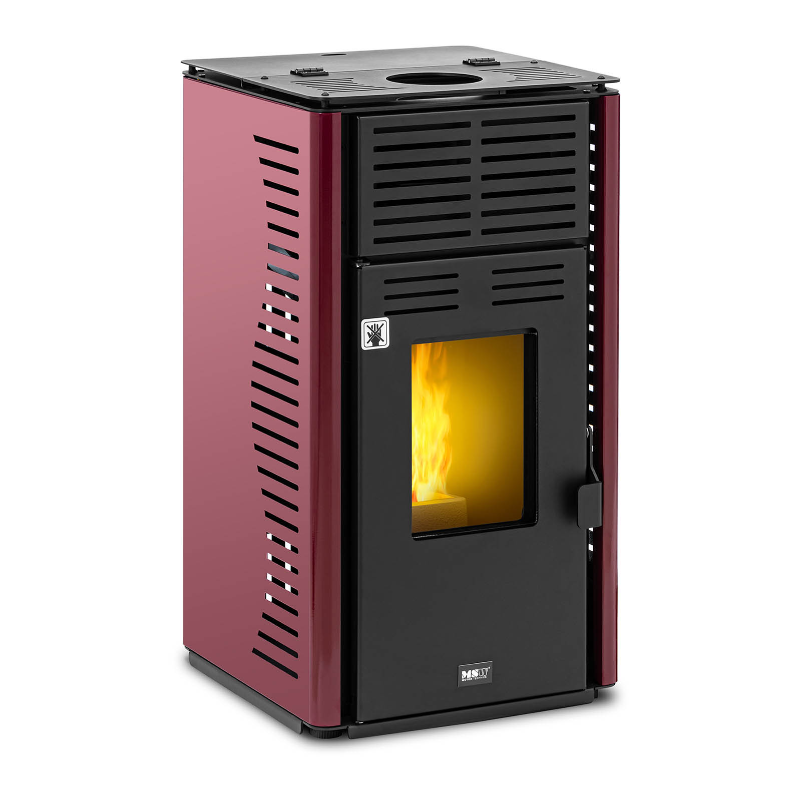Pelletofen - ohne Strom - 8 kW - für 200 m³